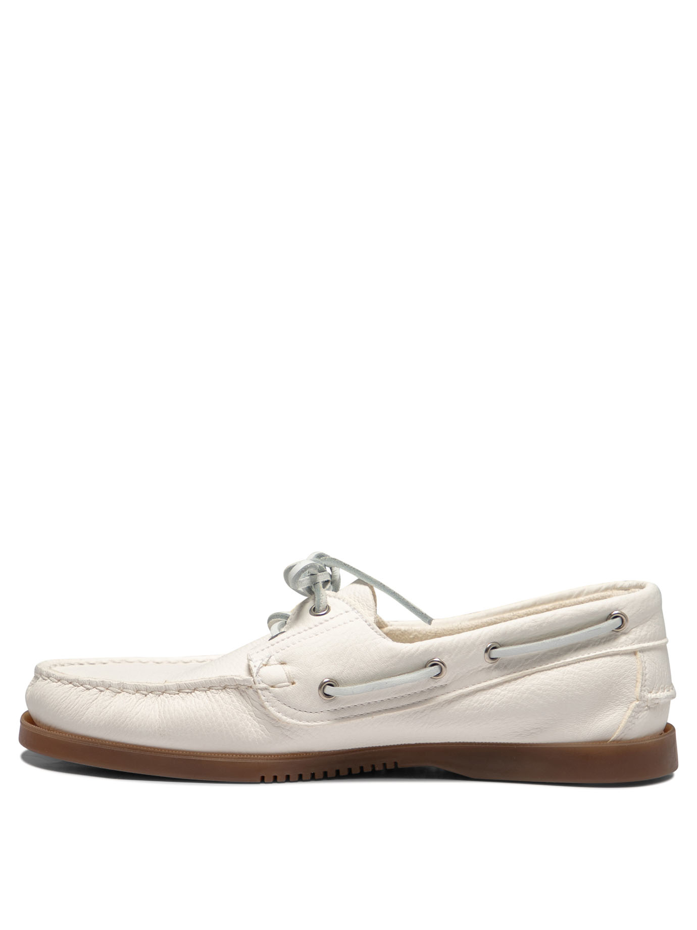 PARABOOT White Barth boat loafers